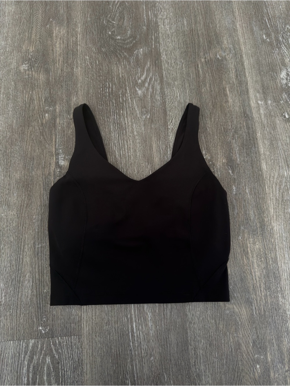 lululemon athletica Black Wireless Crop Bralette